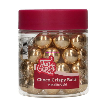 FunCakes Čoko chrumkavé guličky - Gorgeous  Gold 130 g