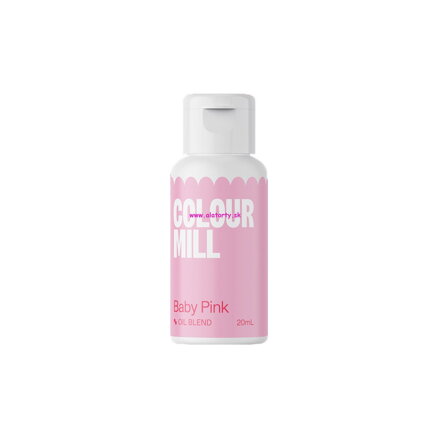 Colour Mill - olejová farba - Baby Pink 20 ml ( bledo ružová)