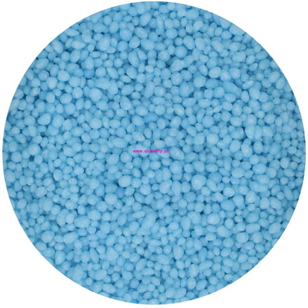 FunCakes cukrový posyp Dots Blue 80 g - (modrý)