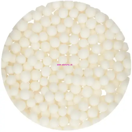 FunCakes Cukrový Posyp Sugar Pearls (Large White)