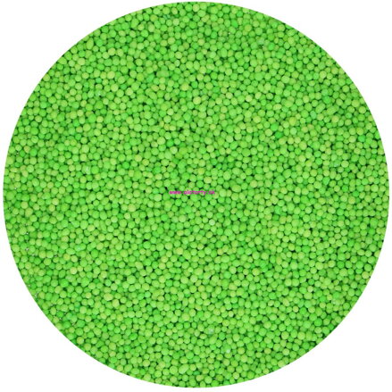 FunCakes cukrový posyp máčik green- zelený 80 g
