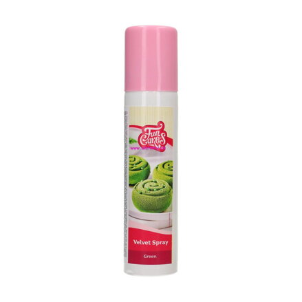  FunCakes Velvet Sprej Green 100 ml - zelený