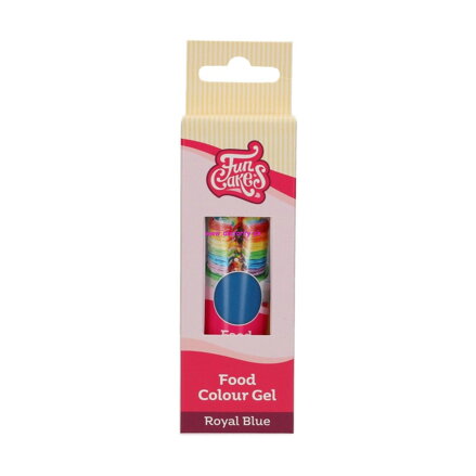 FunCakes gélová farba  - Modrá 30g ( Royal blue )