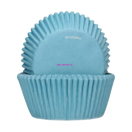 FunCakes košíčky na muffíny 48ks - bl. modré