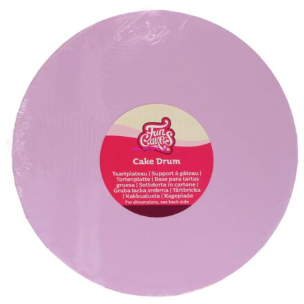 FunCakes Pastelovo Fialový Podnos Ø 25 cm x 1,2 cm 