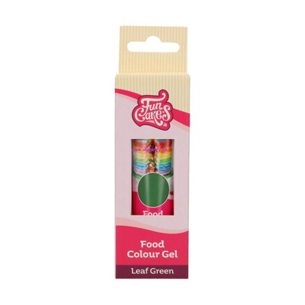 FunCakes gélová farba listovo zelená 30 g (Leaf  green)