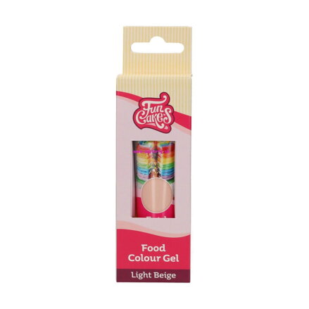 FunCakes  gelová farba - Svetlo béžová 30g  ( Light Beige )