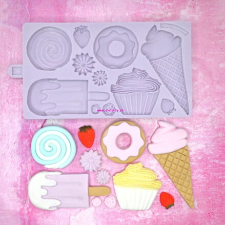 Karen Davies Siliconová forma - Confectionery Large -( cukrárska veľká)
