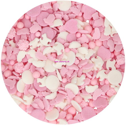 FunCakes cukrová dekorácia - Baby pink - 50g