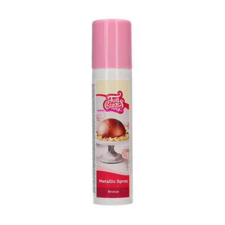 FunCakes Metallic Sprej Bronze 100 ml - bronzový