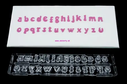 Windsor malá abeceda - lower case groovy 
