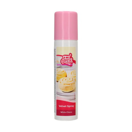 Fun Cakes Velvet sprej white 100 ml - biely 