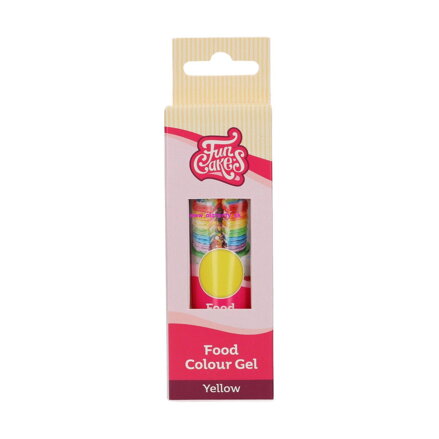 FunCakes gélová farba - žltá 30g ( Yellow )