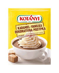 Kotányi  karamel - vanilka dekoratívna posýpka 20g