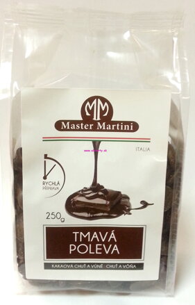 Master Martini Tmavá Kakaová Poleva 250g