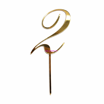 Zlatý zrkadlový zápich- č. 2