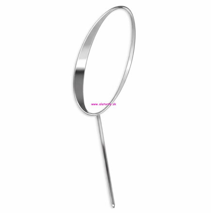 Strieborný zrkadlový zápich- č. 0