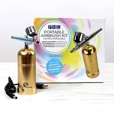 PME prenosný airbrush - na nabíjací  USB kábel