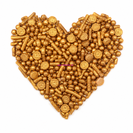 PME cukrový posyp Mix Gold 75 g (zlatý)