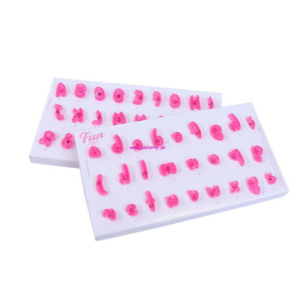 PME pečiatková abeceda - 52ks - FF58 