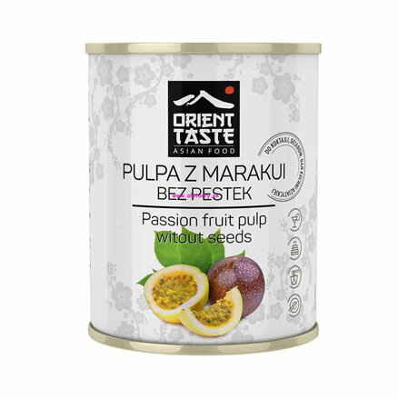 Marakuja pyré bez kôstky - 860g