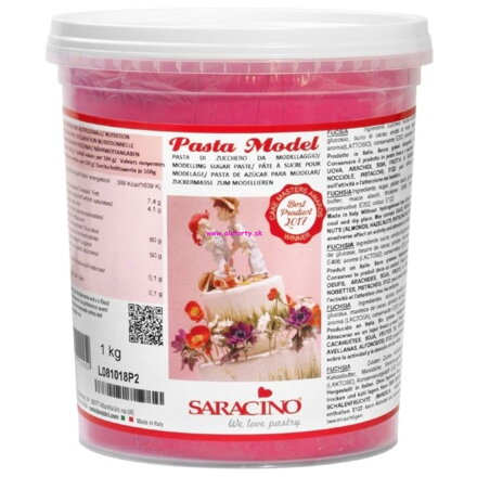 Saracíno modelovacia hmota - Fuksia 1kg