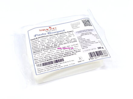 Saracíno Gum pasta 250g - biela 