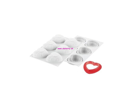 Silikónová forma Silikomart Lovely 