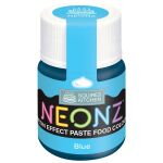 Gélová neónová farba Neonz (20 g) BLUE - modrá