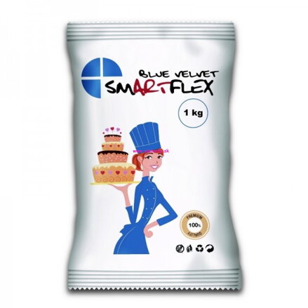 Smartflex Velvet Vanilka (Blue) Modrá (1 kg)