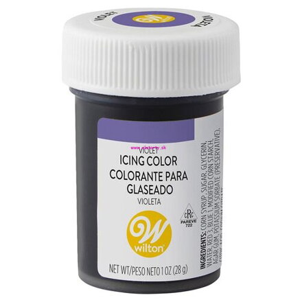 Wilton gelová farba  Violet - fialová 28,3 g