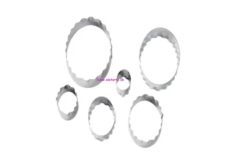 Wilton vykrajovačky ovál set 6 ks