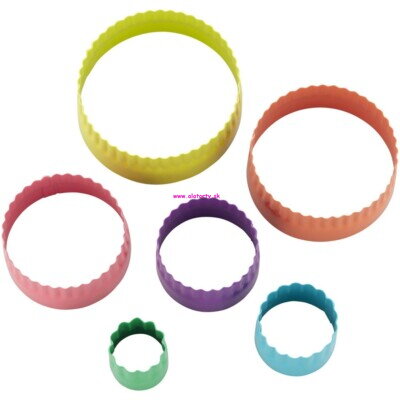 Wilton vykrajovačky kolečká set 6 ks