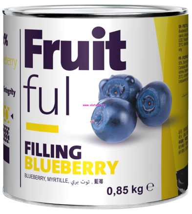 FruitFul čučoriedka 0,85kg - ovocná náplň