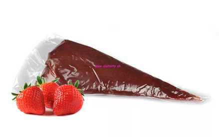 Ovocná náplň jahodový gel 1kg 