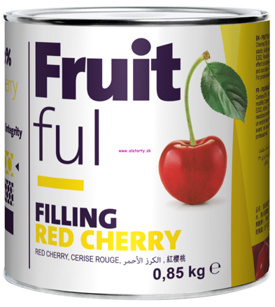 FruitFul čerešňa 0,85kg - ovocná náplň 