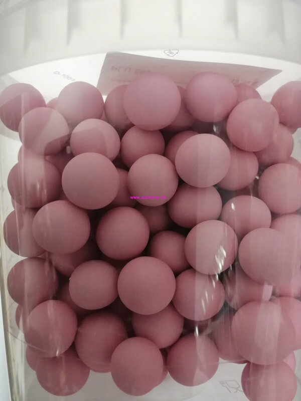 Perly obrie matné ružové čokoládové - 500g