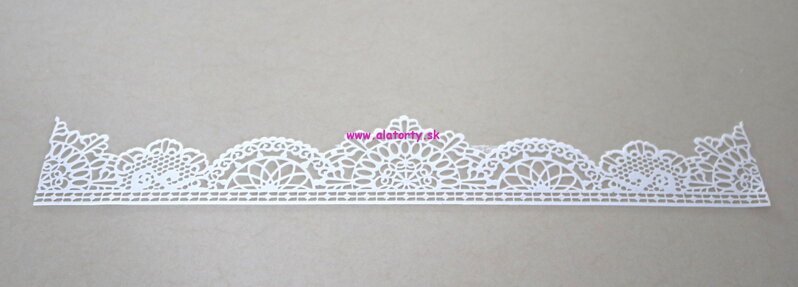 Dekoračná cukrová čipka č.3