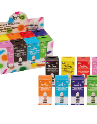 Základná sada farieb na airbrush – Mix 8 ks (8 × 30 ml)