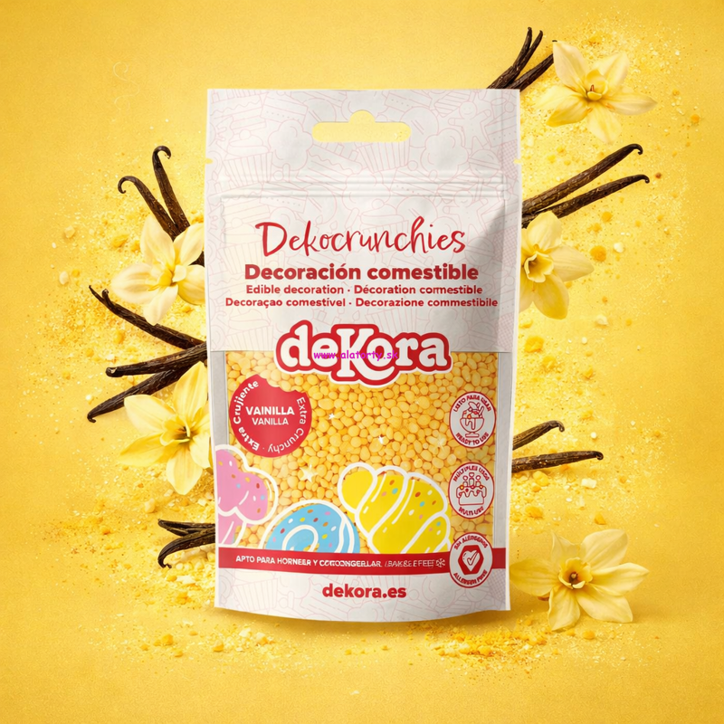 Bezlepková cukrová posýpka- Vanilková  príchuť (100g)