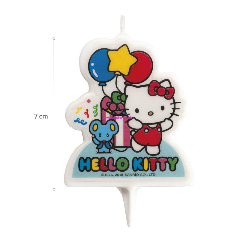 Sviečka Hello Kitty 2D