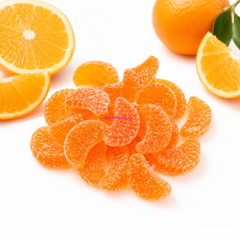 Pomarančové želé cukríky 1 kg 