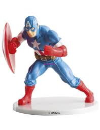 Capitán America plastová figúrka