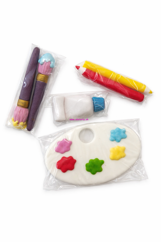 Cukrová dekorácia Umelec set 