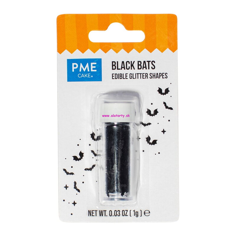 PME Halloween Jedlá Posýpka – Netopiere (1 g)