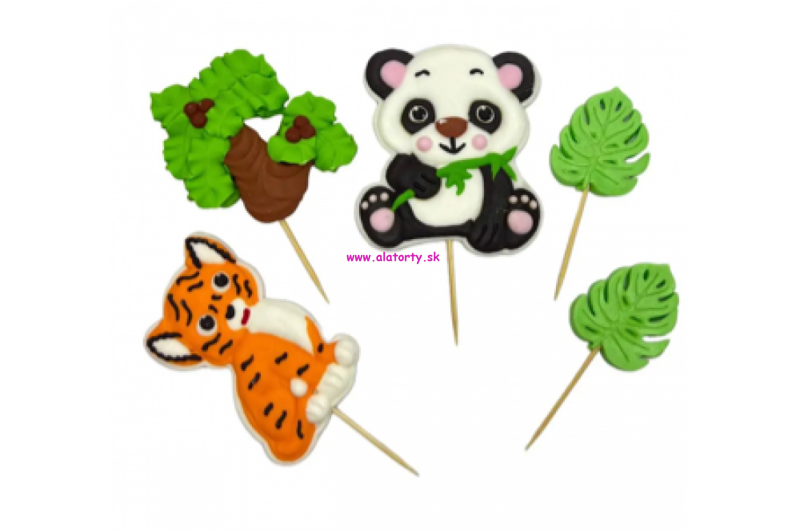 Cukrová sada - Panda a tiger Cukrová sada - Panda a tiger