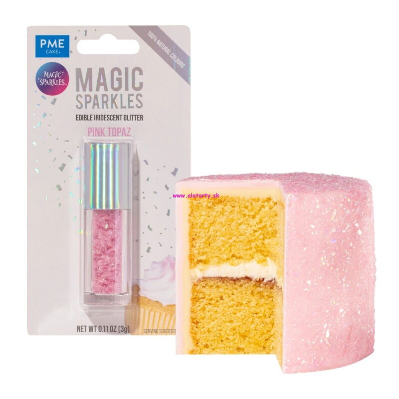 Magické trblietky PME- Svetlo ružové 3 g