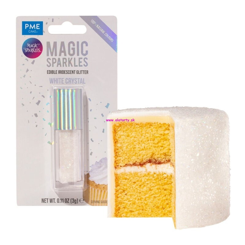 Magické trblietky PME- Biele 3 g Magické trblietky PME- Biele 3 g