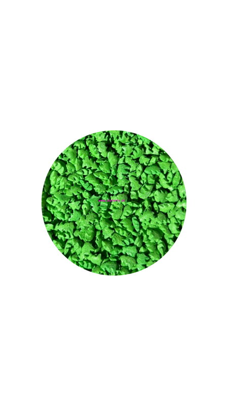 Cukrový posyp zelený Vianočný stromček 1 kg