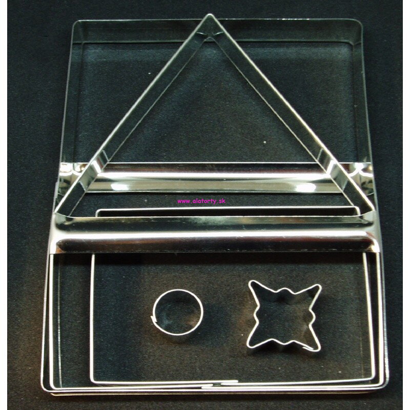 Vykrajovačka sada chalúpka 5ks